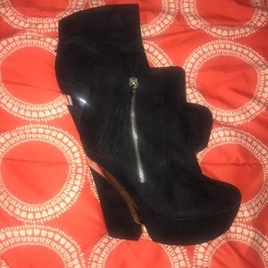 Platform booties